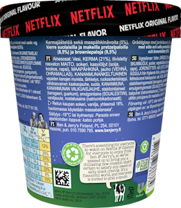 Ben&Jerry's jäätelö 465ml/405g Netflix&Chilll'd