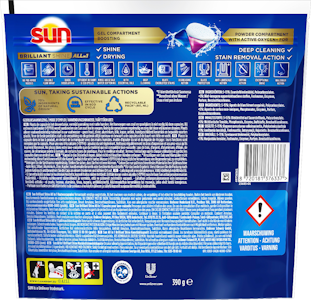 Sun Absolute Brilliant Shine konetiskitabletti All-in1 26tab