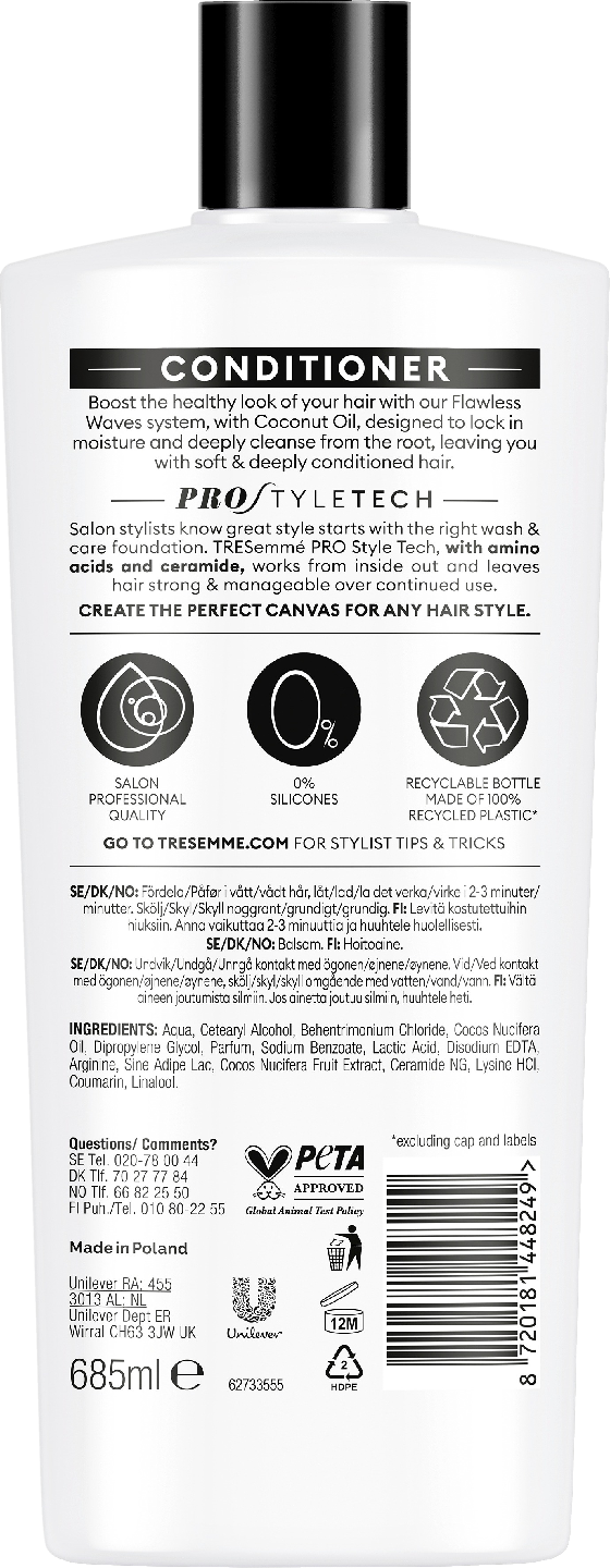 TRESemmé hoitoaine 685ml Flawless Waves