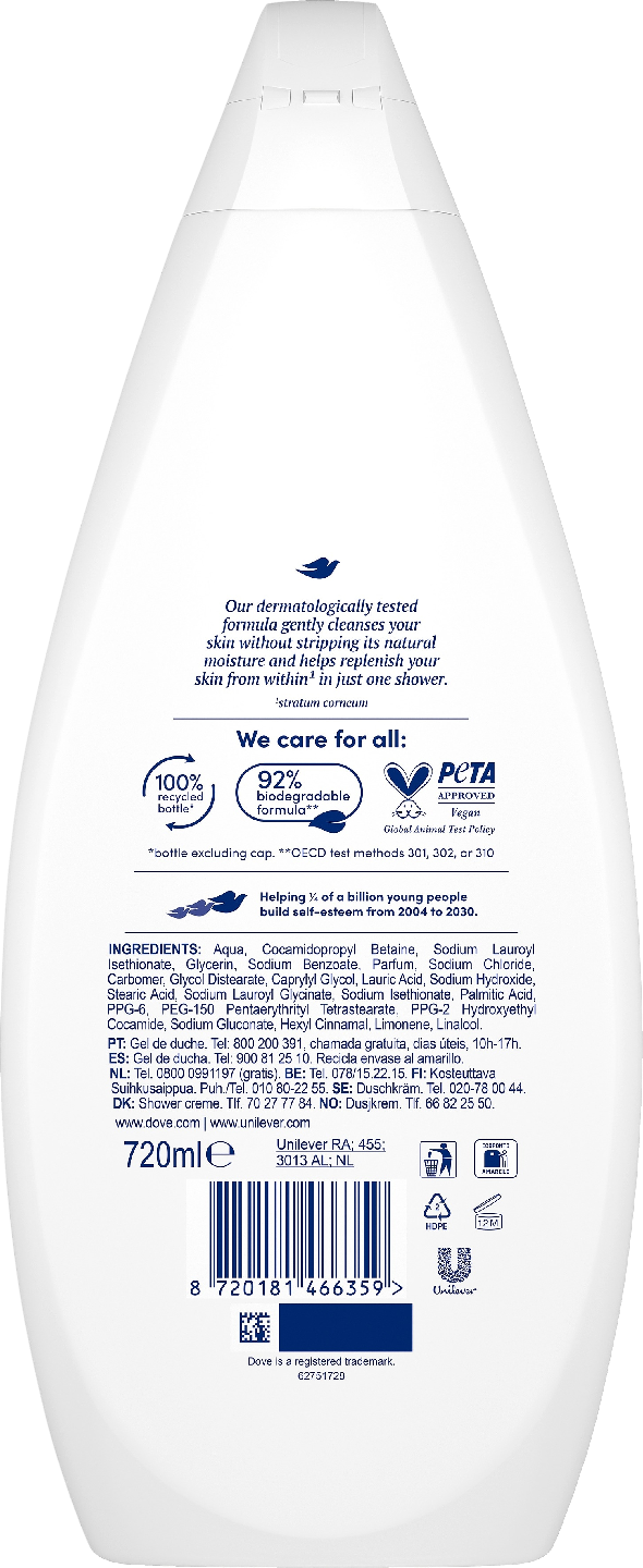 Dove Hydrate Suihkusaippua 720 ML