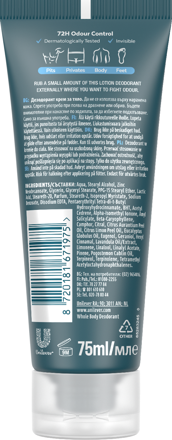 Rexona Men Whole Body Ocean Rush deodoranttivoide  75 ml
