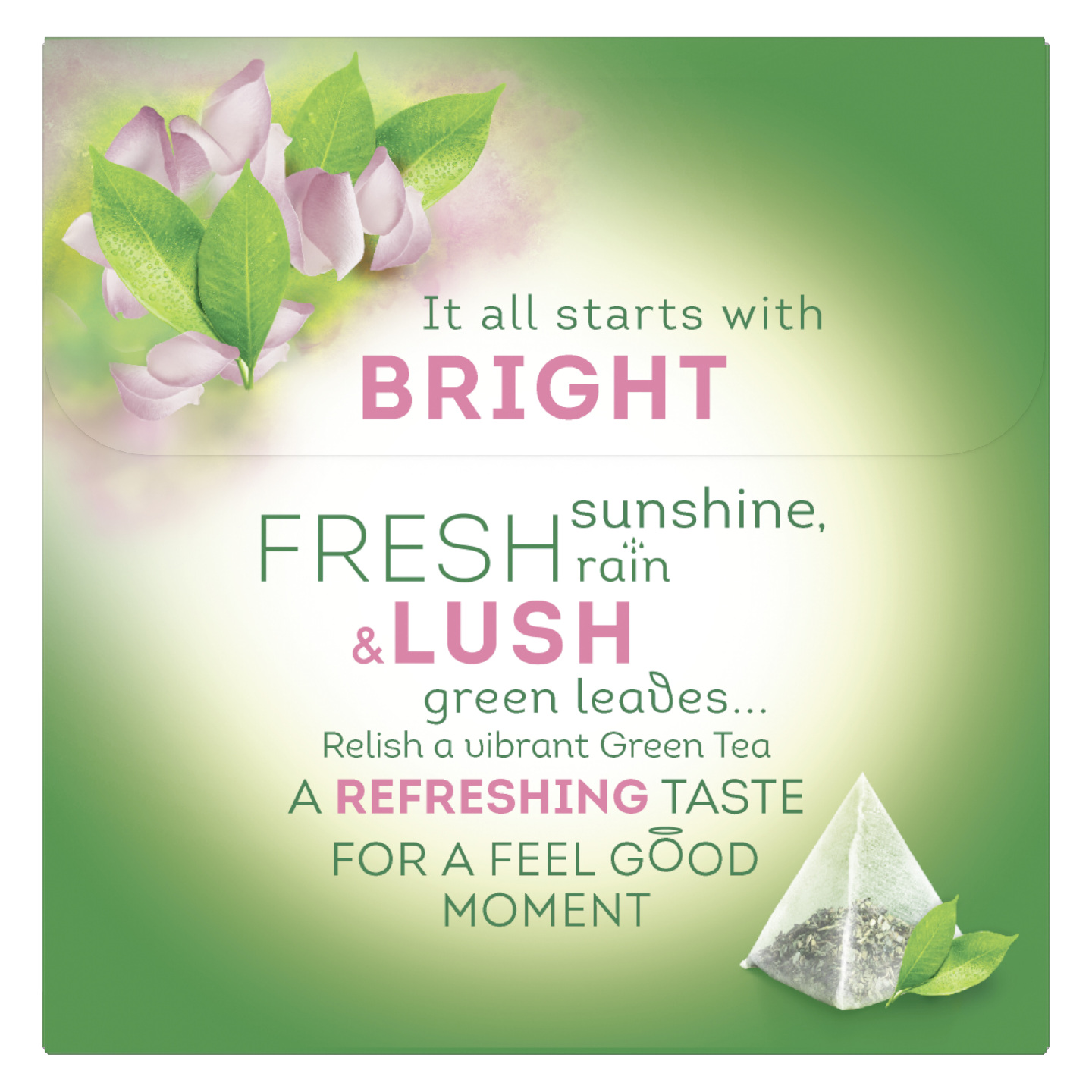 Lipton Green Tea maustettu vihreä tee 20 pyramidipussia 36g