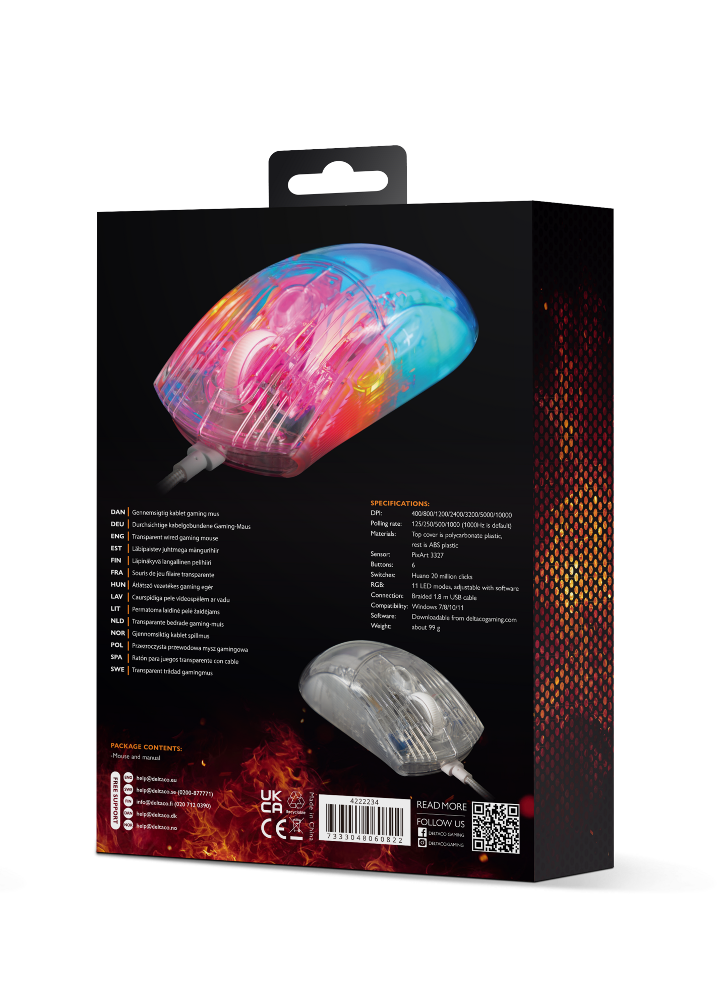 Deltaco Gaming DM330 -pelihiiri