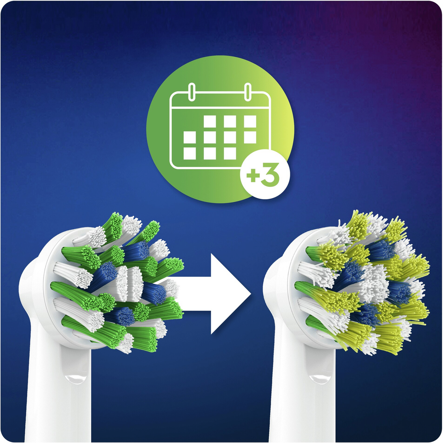 Oral-B CrossAction CleanMaximiser -vaihtoharja, 6 kpl