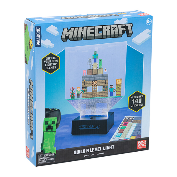Paladone Minecraft Build a level -valaisin