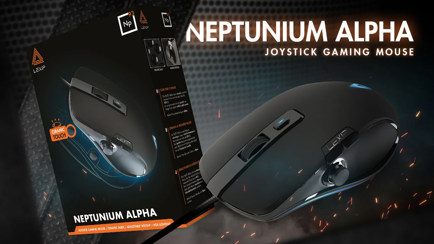 Lexip Np93 Neptunuim Alpha -pelihiiri