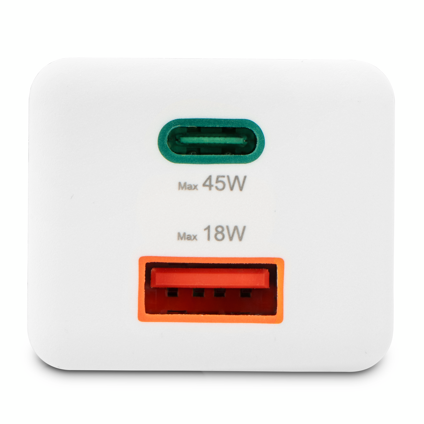 Hama Mini 45 W GaN USB-C + USB-A -laturi