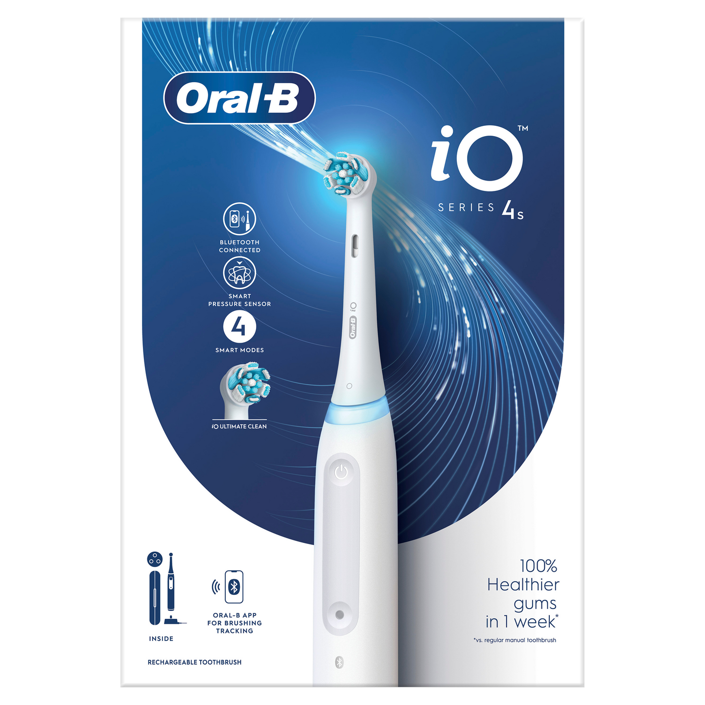 Oral-B iO4s Quite White -sähköhammasharja