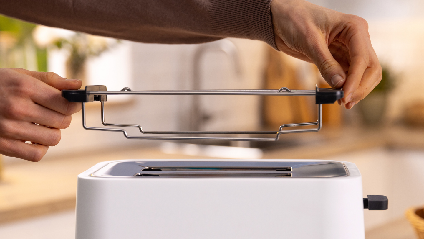 Bosch MyMoment TAT3M121 -leivänpaahdin, valkoinen