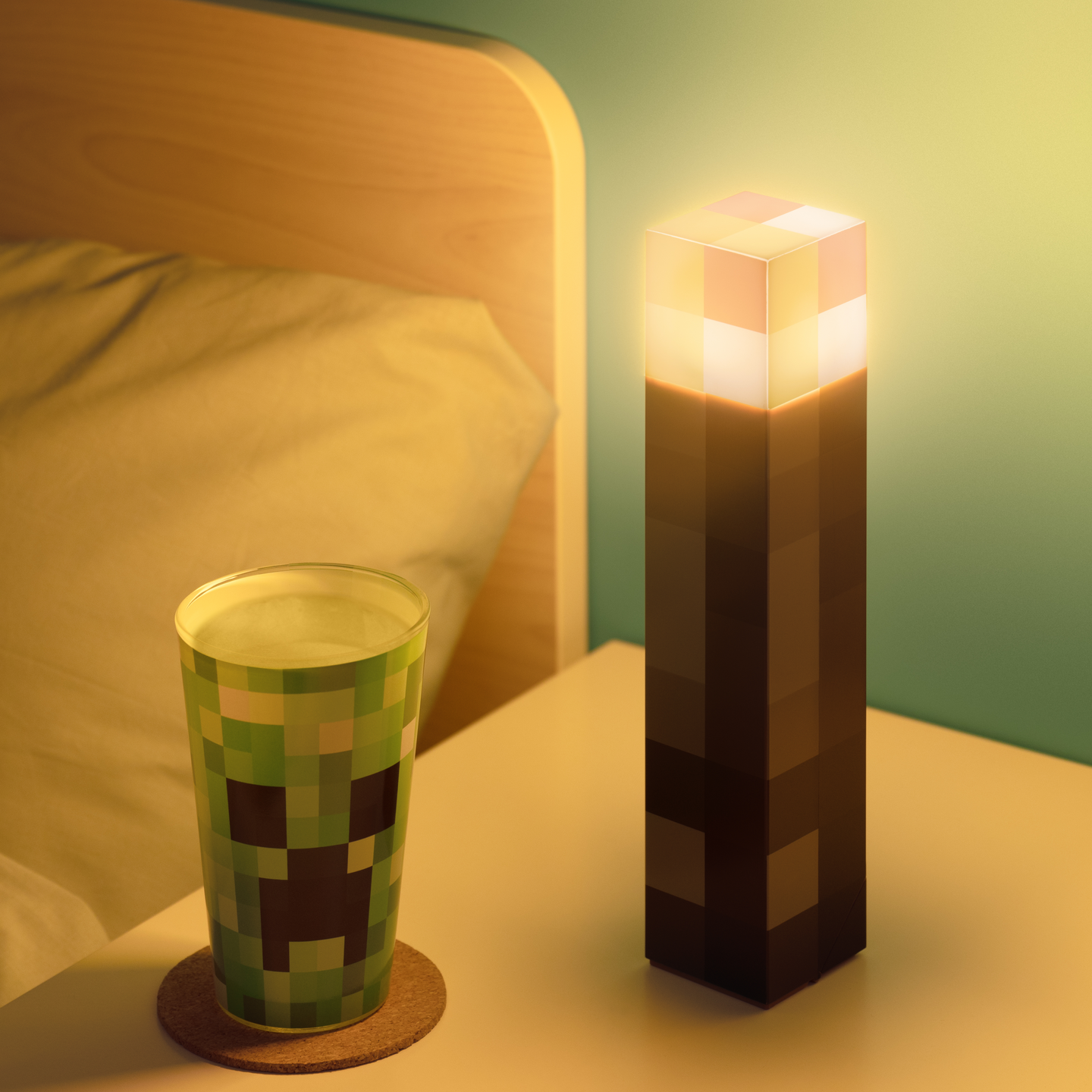 Paladone Minecraft Torch Light -koristevalo