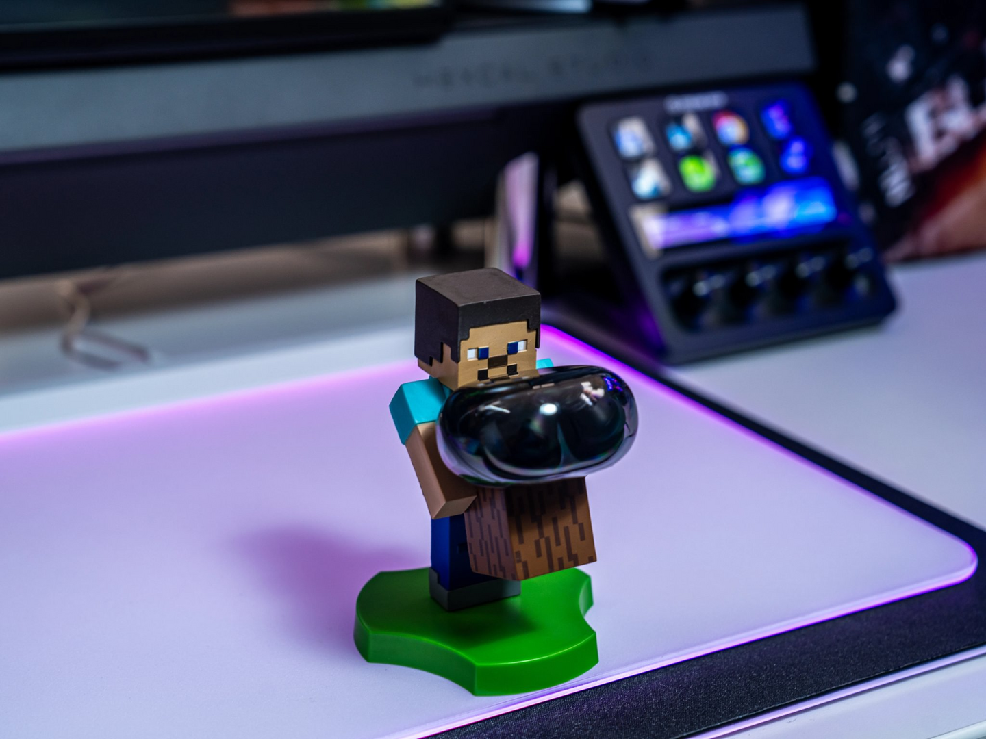 Cable Guys Holdem Mini Minecraft Steve -puhelinteline