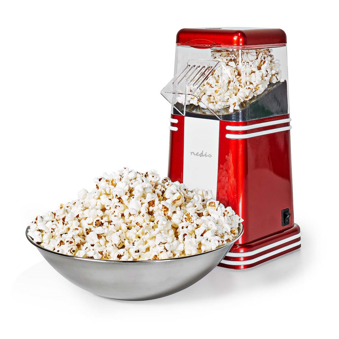 Nedis FCPC100RD -popcornikone