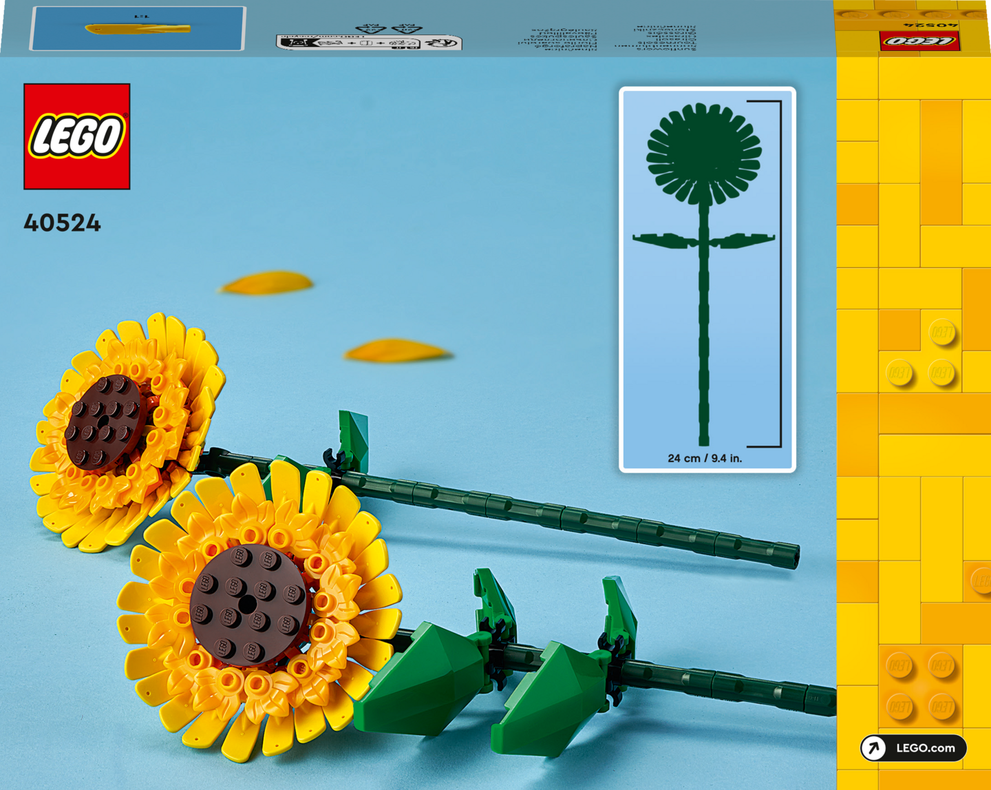 LEGO Flowers 40524 Auringonkukat