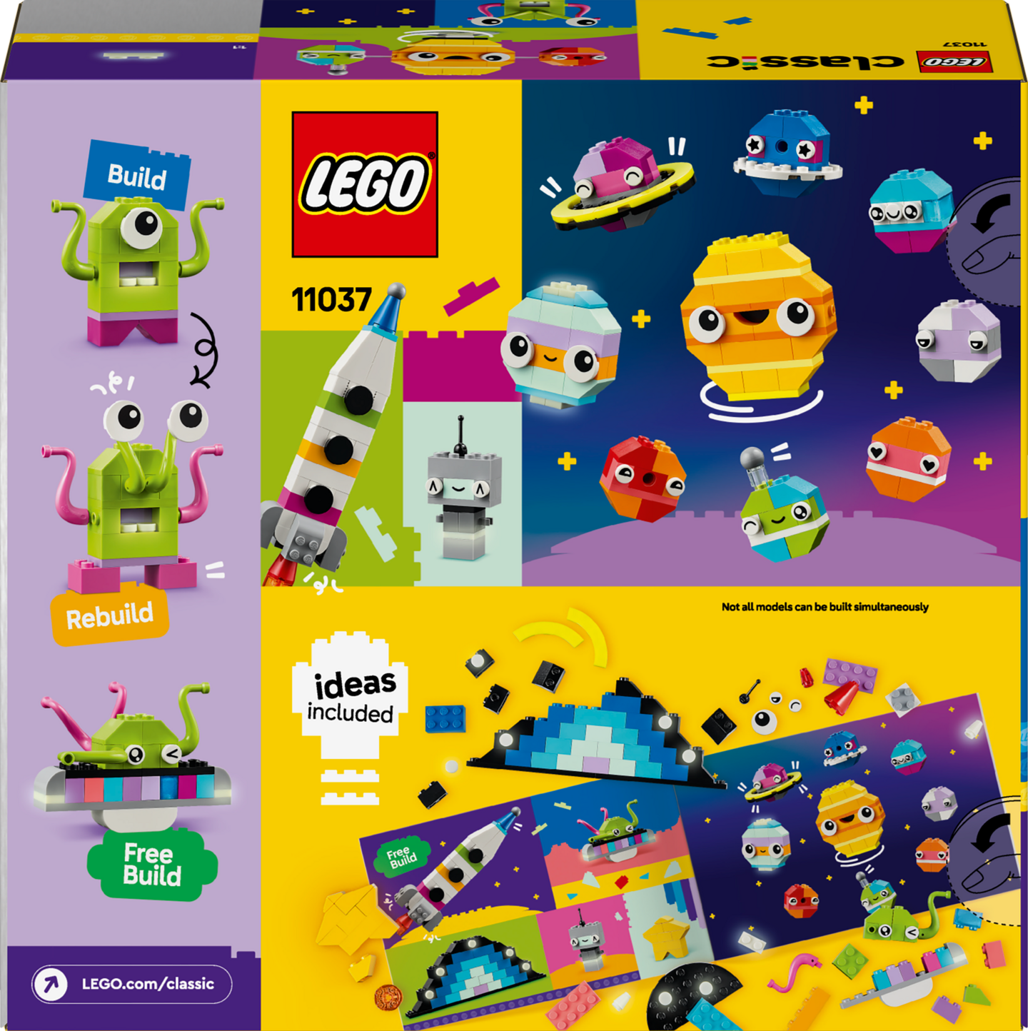 LEGO Classic 11037 Luovat planeetat