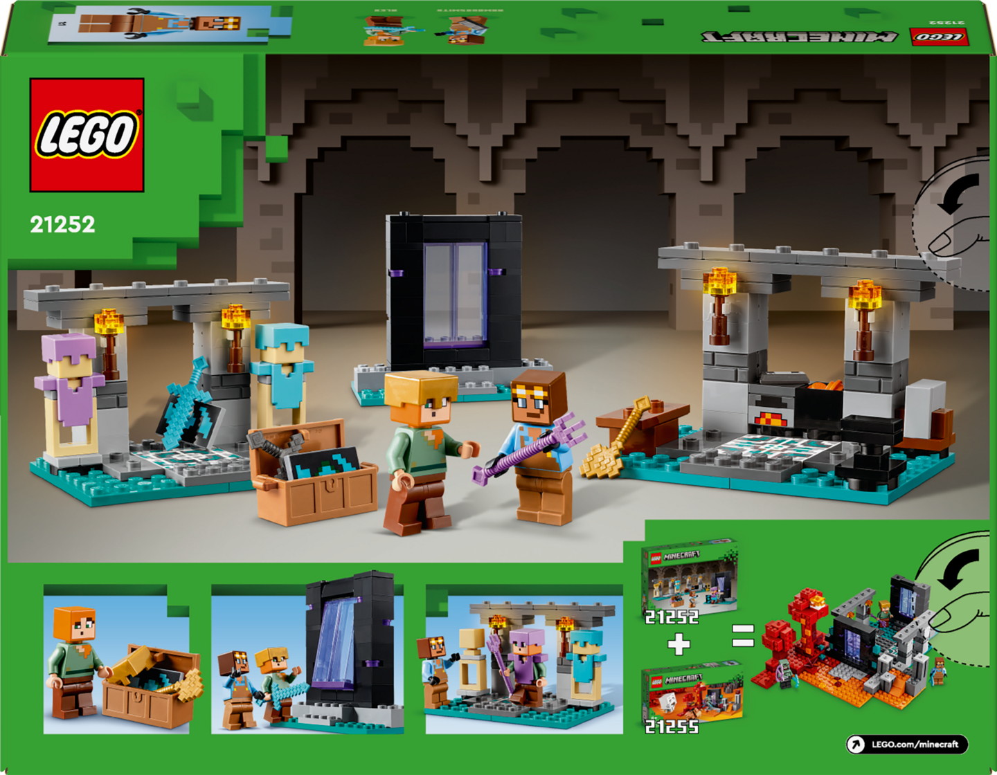 LEGO Minecraft 21252 Asevarasto