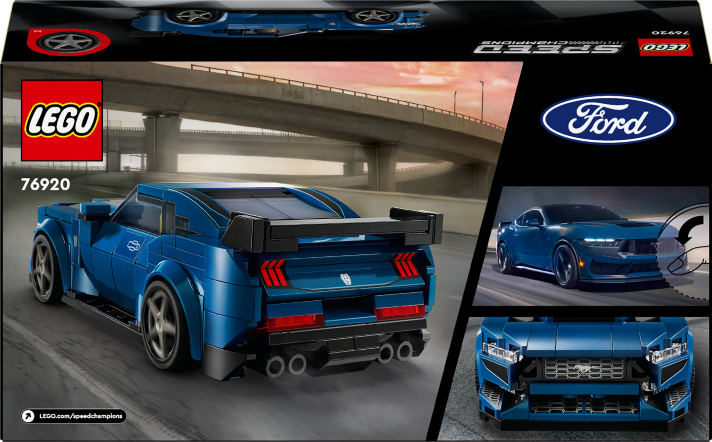 LEGO Speed Champions 76920 Ford Mustang Dark Horse ‑urheiluauto