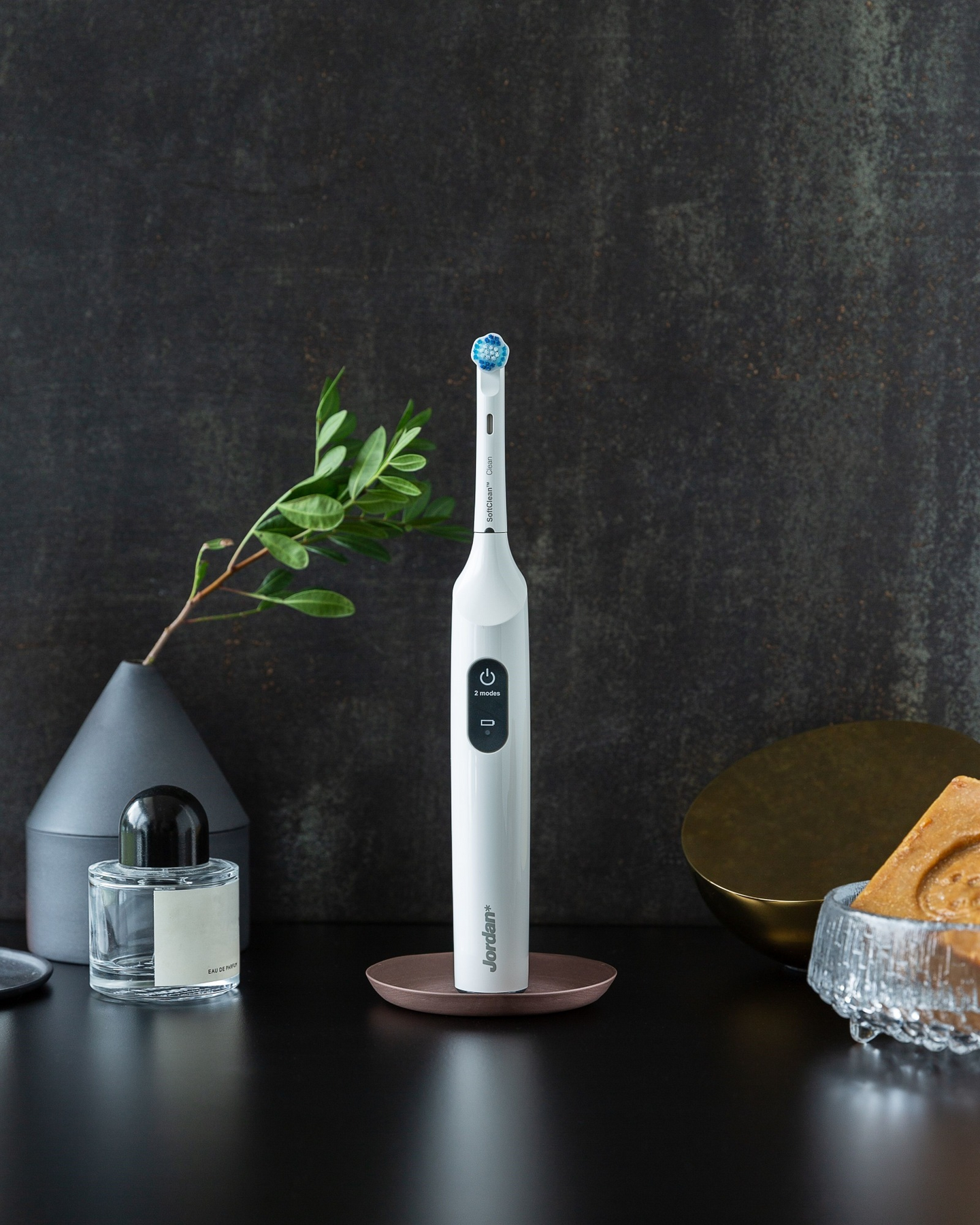 Jordan Clean Smile TBT-200GY -sähköhammasharja, harmaa