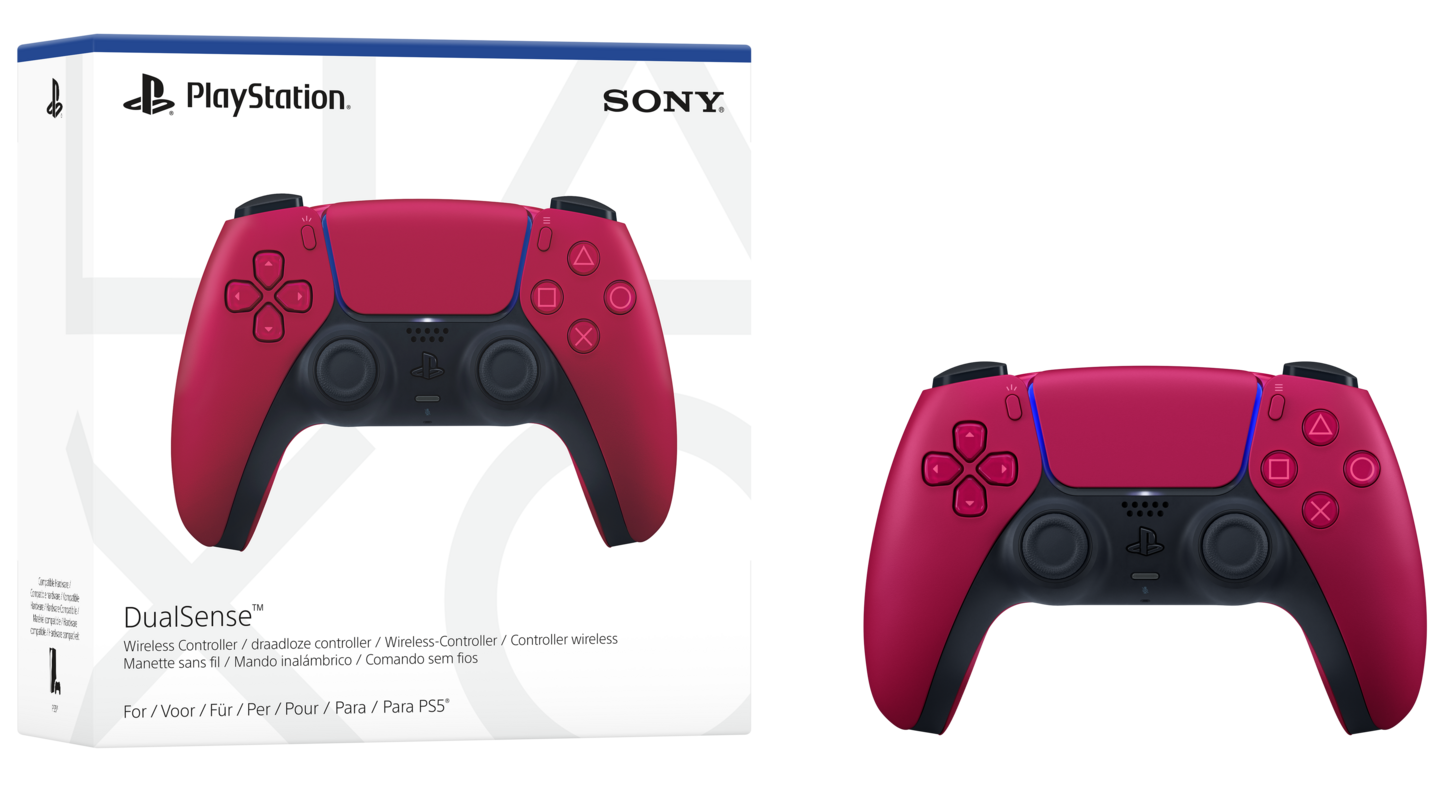 Sony PS5 DualSense Cosmic Red -langaton peliohjain