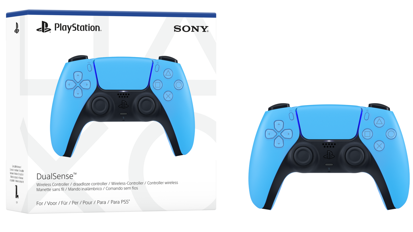 Sony PS5 DualSense Starlight Blue -langaton peliohjain