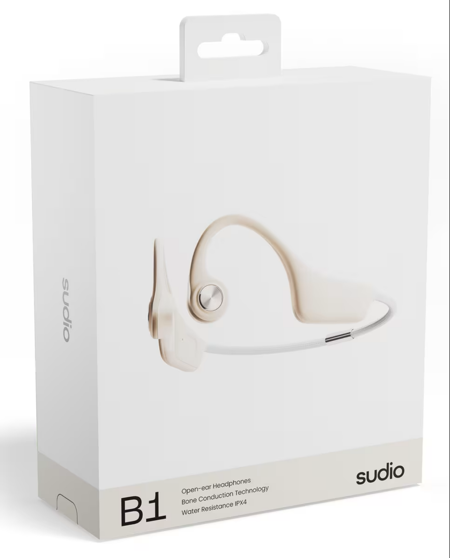 Sudio B1 -langattomat luujohdekuulokkeet, valkoinen