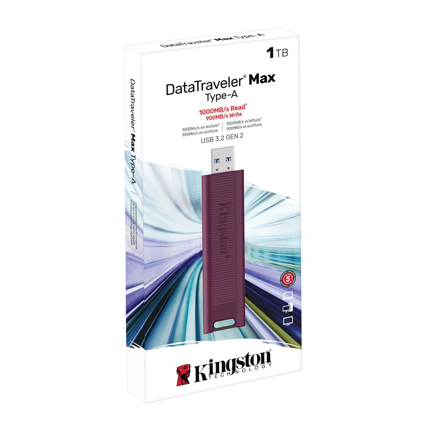 Kingston DataTraveler Max 1 Tt USB-A 3.2 -muistitikku