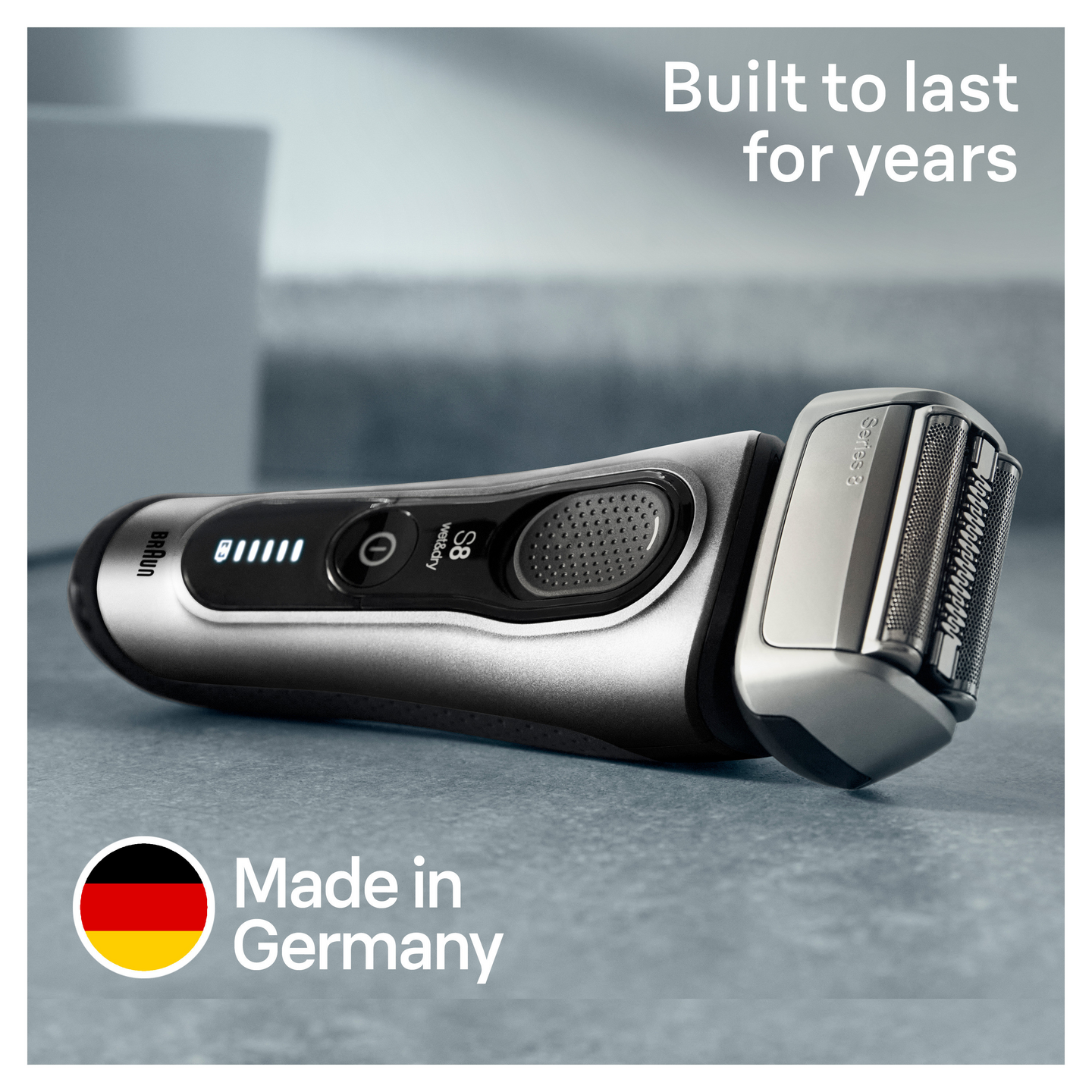 Braun Series 8 8517s -parranajokone