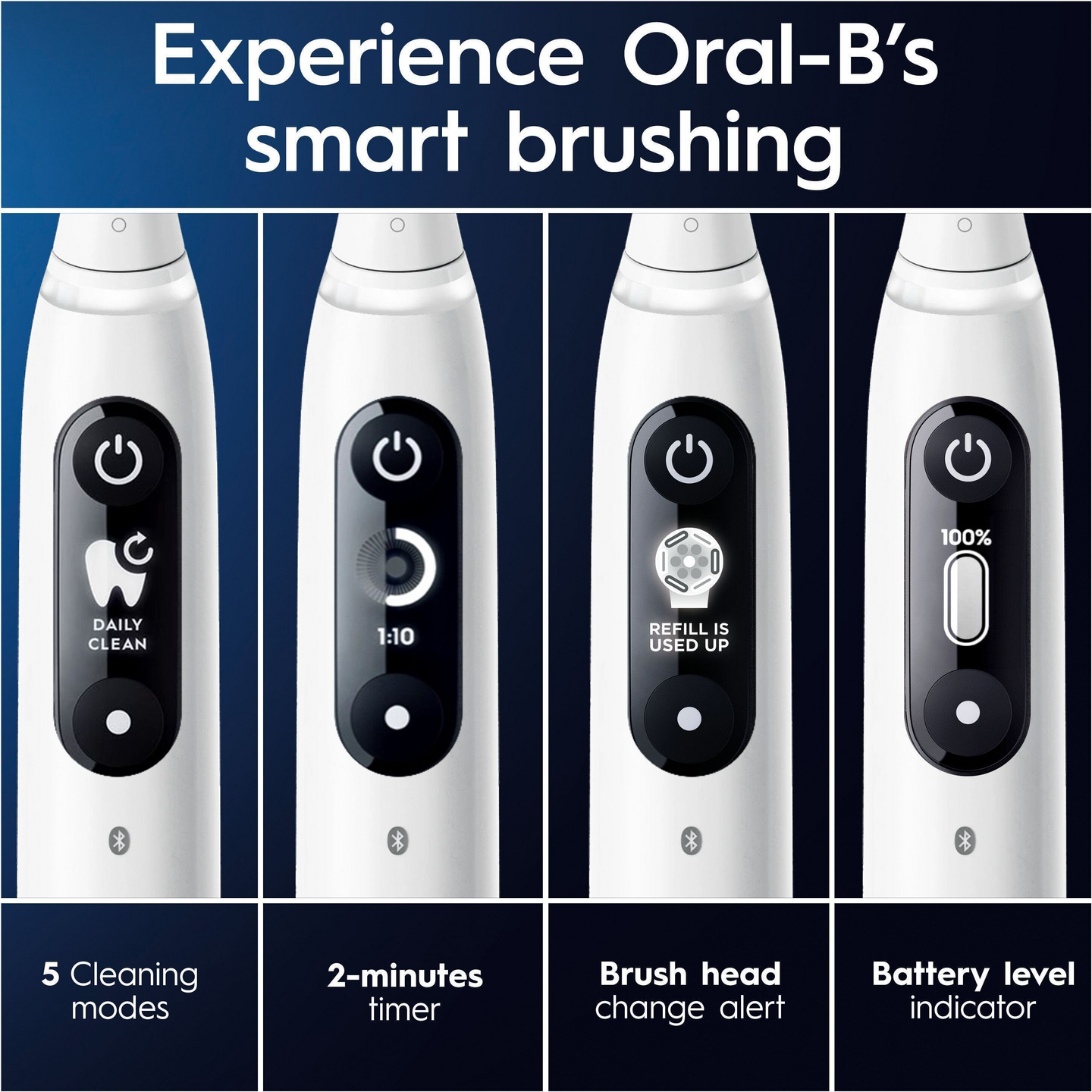 Oral-B iO7s White Alabaster -sähköhammasharja
