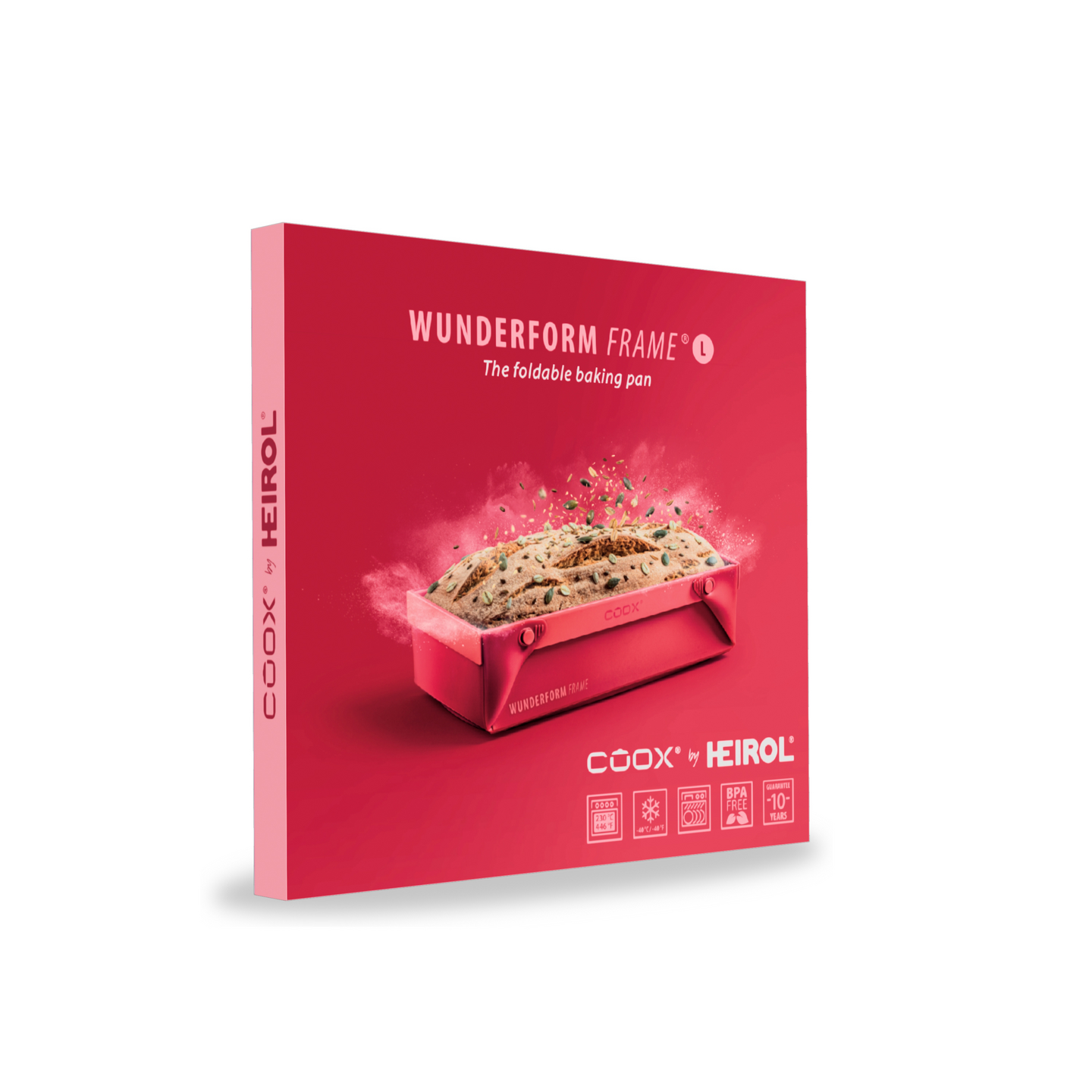 Heirol leipävuoka 29 cm 2 l silikoni