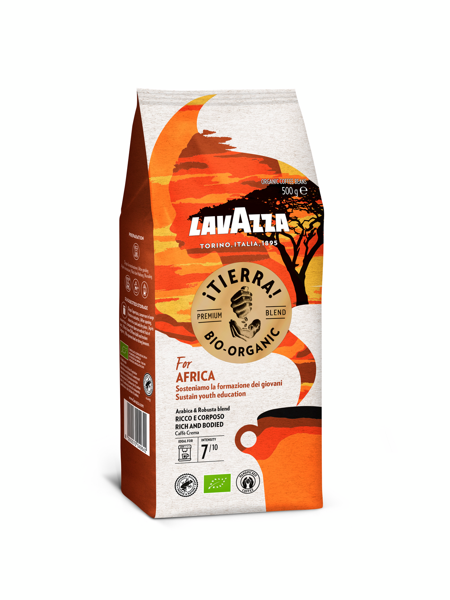 Lavazza Tierra for Africa papu 500g luomu RFA