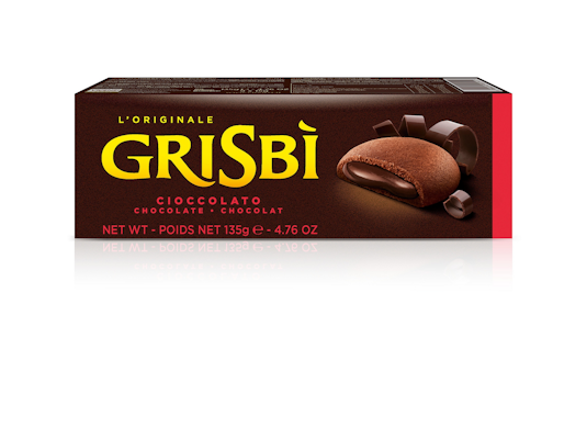 Grisbi kreemitäytekeksi 135g suklaa