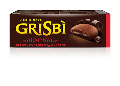 Grisbi kreemitäytekeksi 135g suklaa