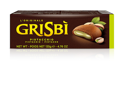 Grisbi kreemitäytekeksi 135g pistaasi