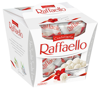 Raffaello konvehti rasia 150g