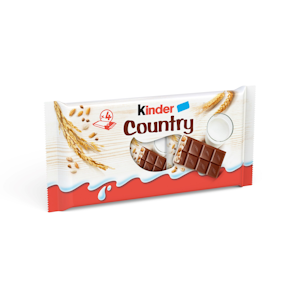 Kinder Country 94g riisisuklaapatukka 4-pack