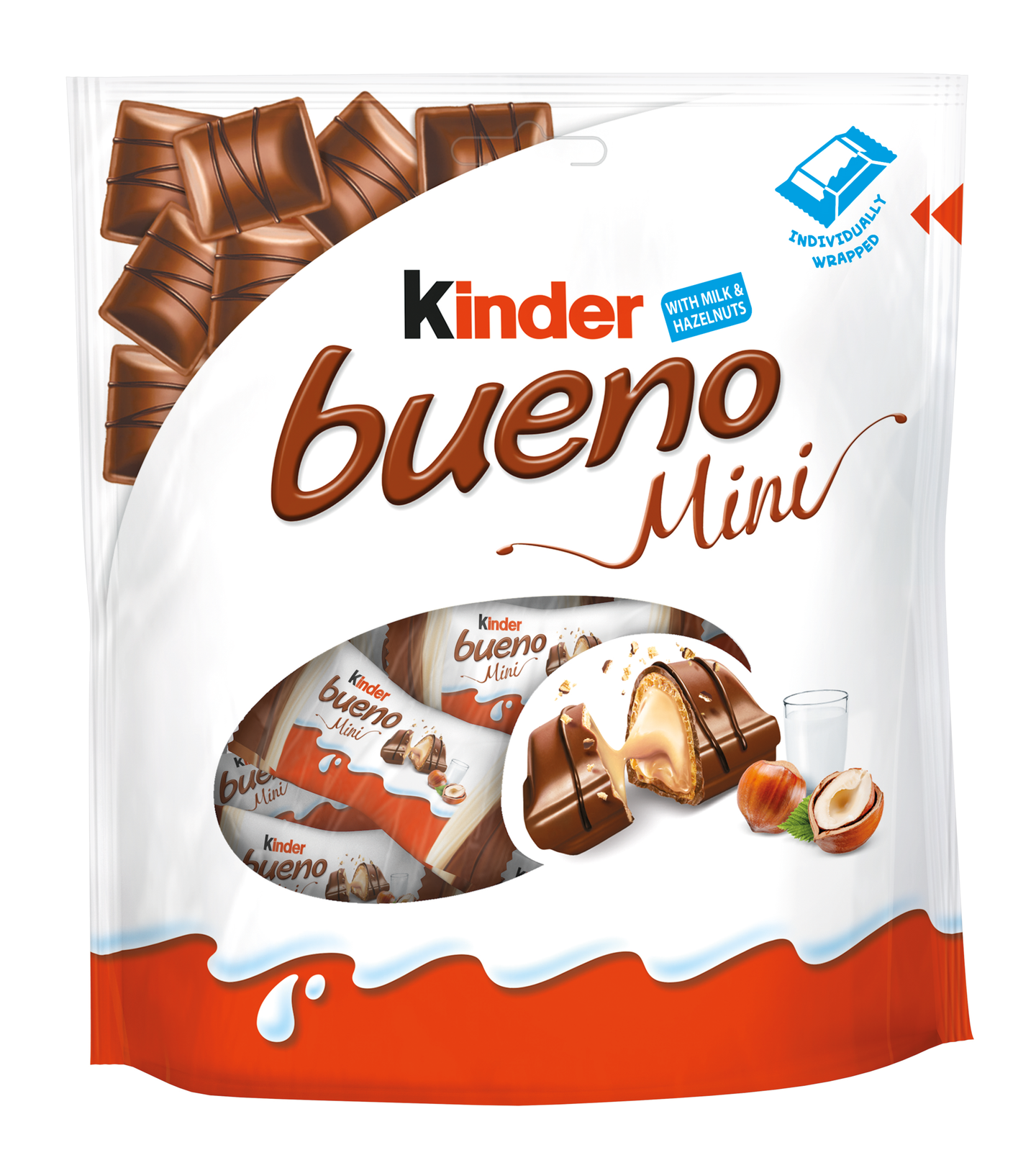 Kinder Mini Bueno 108g minivohvelipalapussi