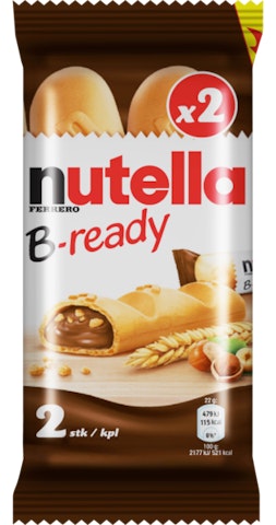 Nutella B-Ready 44g Vohvelipatukka