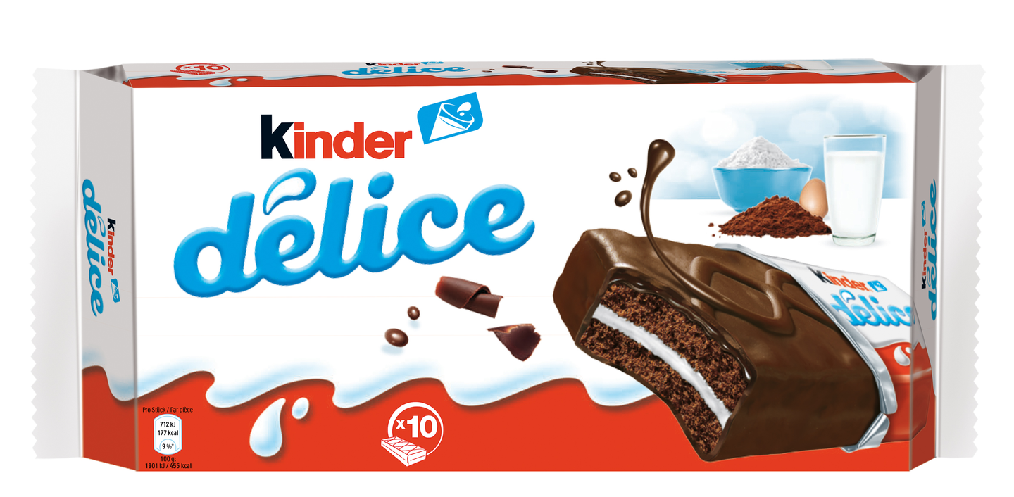 Kinder Delice suklaakakkupala 10kpl/390g