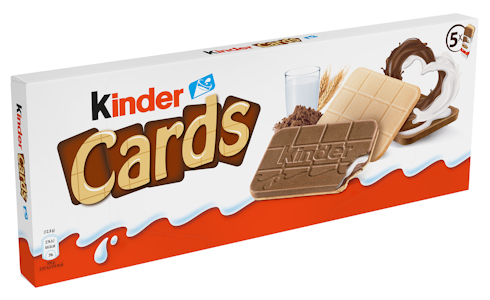 Kinder Cards täytekeksi 128g