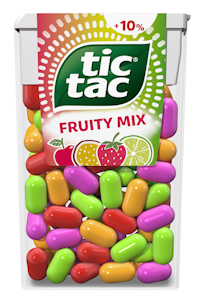 Tic Tac Fruity Mix hedelmänmakuisia pastilleja 54g