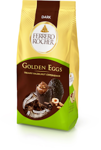 Rocher Golden tummasuklaatäytemunia 90g