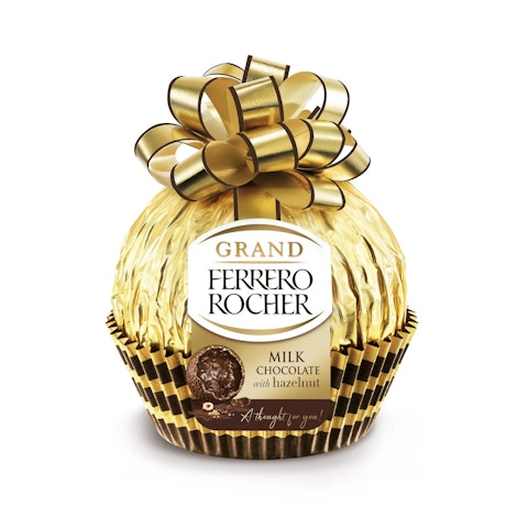 Ferrero Grand Rocher maitosuklaa 125g hasselpähkinä
