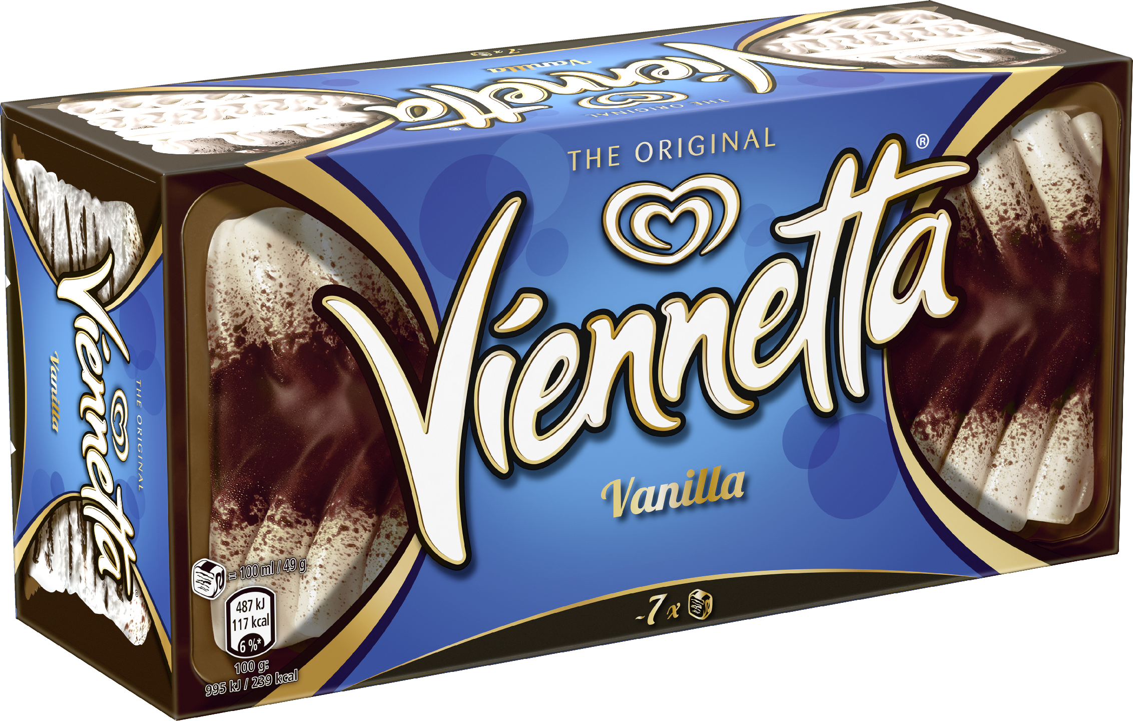 Viennetta jäätelökakku 650ml vanilja