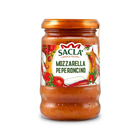 Sacla tomaatti-chili-mozzarellapastakastike 190g