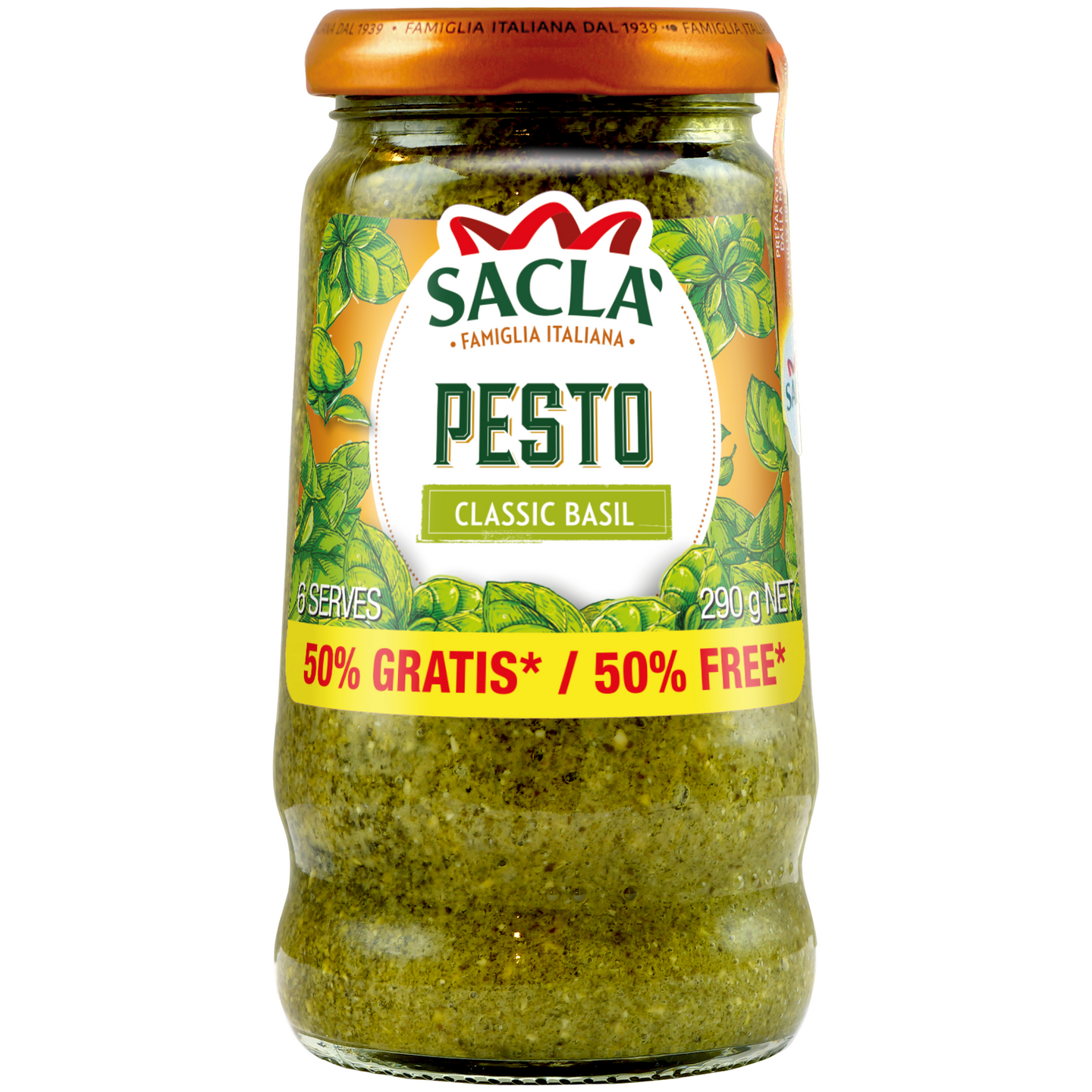 Saclà pesto 290g Alla Genovese