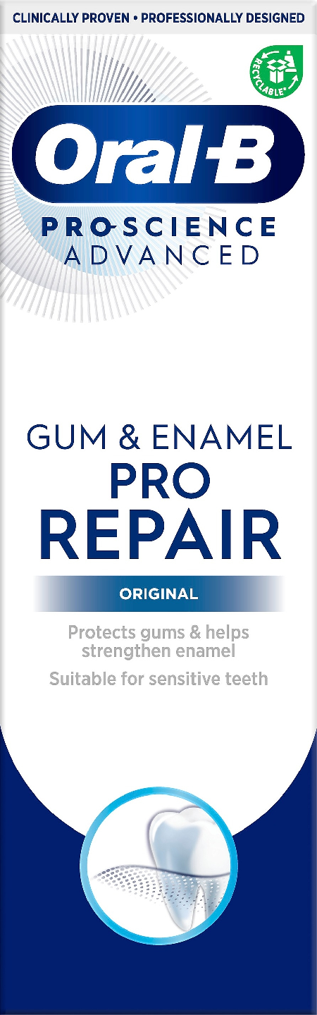Oral-B Pro-Science Advanced Gum & Enamel Pro-Repair Original hammastahna 75ml