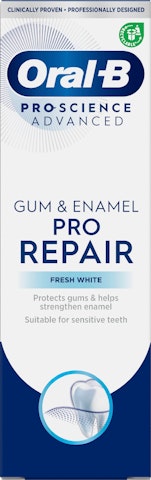 Oral-B Gum Enamel Pro-Repair Gentle Whitening hammastahna 75ml