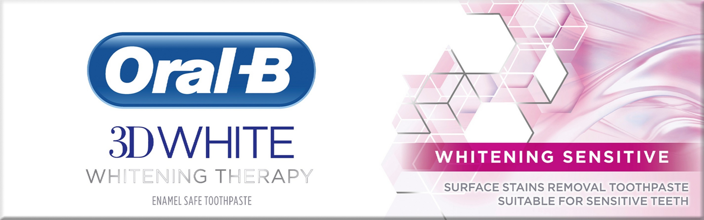 Oral-B 3D White Therapy Sensitive Whitening hammastahna 75ml