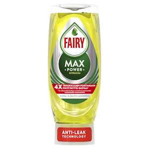 Fairy Max Power astianpesuaine 450ml sitruuna