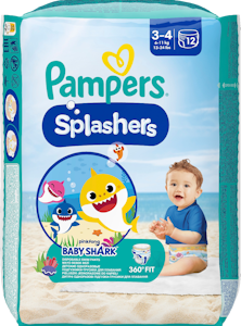 Pampers 12kpl Splashers S3/4 6-11kg uimavaippa