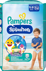 Pampers 10kpl Splashers S5/6 14+kg uimavaippa